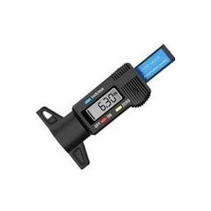 Ersandy - Digitaler Reifentiefenmesser, Messschieber, lcd, 0–25,4 mm, digitaler Reifentiefenmesser für Autos, Motorräder, Lieferwagen, LKWs