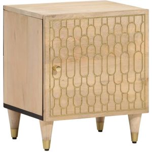 Nachttisch 40x33x46 cm Massivholz Mango Vidaxl