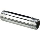 Langnippel 447601 3530, in R3/4 x 60mm Rotguss verchromt - Viega
