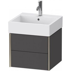 Duravit - XViu 4333 Waschtischunterbau wandhängend, 2 Schubkästen,