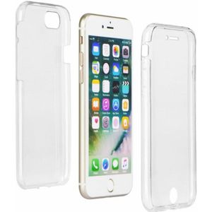 Cofi1453® tpu 360° Rundum Full Body Schutzhülle kompatibel mit Xiaomi Mi Note 10 Pro Silikon Hülle Etui Case Cover Silikontasche in Transparent