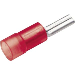 Cimco - 180227 Stiftkabelschuh 10 mm² Teilisoliert Rot 1 St.