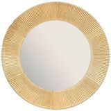 Spiegel Milda Metall - gold - D90 cm Atmosphera Créateur D'intérieur