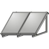 Alternative Haustechnik - Wolf AluFlex-U Aufstellgerüst Hochformat für 2 Kollektoren F3-1/CFK-1