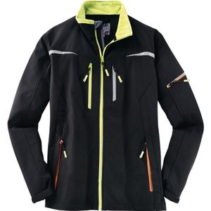 Terrax Workwear - Softshelljacke Gr.M schwarz/limette terrax