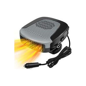 Autoheizung 12V 150W, tragbare Autoheizung, Auto-Enteisungs- und Antibeschlagventilator mit 360°-Drehgelenk zum Heizen und 1,5 m