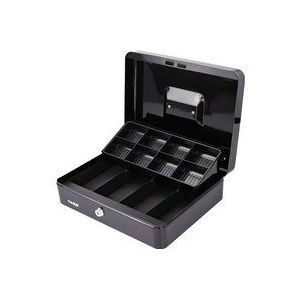 15130 Geldkassette Marktkassette, 30 x 24 x 9 cm schwarz - HMF