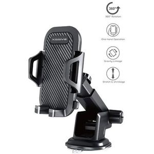 Cofi 1453 - Universal Autohalterung mit Saugnapf 360° drehbar KfZ Halterung
