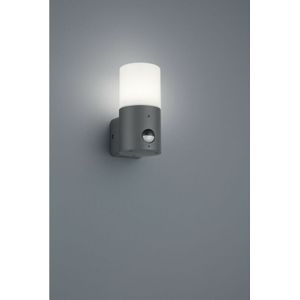 Hoosic Wandleuchte 1xE27 Anthrazit mit Bewegungssensor H17 cm IP44 Trio Beleuchtung