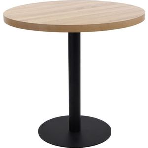 Bistrotisch Hellbraun 80 cm mdf