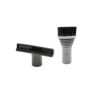 5-tlg. Universal Düsen-Set für diverse Staubsauger - 32 mm Schwarz Grau - Vhbw
