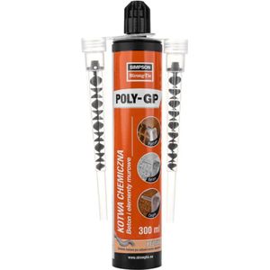 Chemischer Anker POLY-GP300, grün-beige