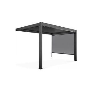 Oviala - Bioklimatische Pergola 3x4m und einem Sonnenschutz