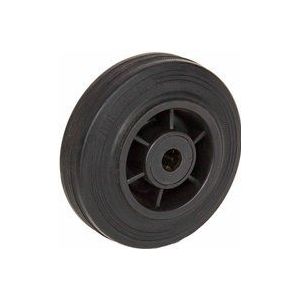 Dema - Vollgummi Transportrollen Rolle Kunststofffelge 100mm bis 60 kg Rollwagen