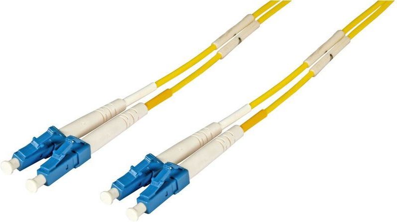 Efb Elektronik - EFB-Elektronik Duplex Patchkabel lc/lc 9/125µ OS2, gelb, 2,0 mm, 1,0 m
