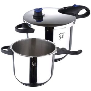 Set 3 Stück Edelstahl Schnellkochtopf duero sg1530 San Ignacio