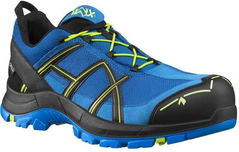 Sicherheitshalbschuh Safety 40 low esd gtx blue-citrus S3 Gr. 47 (Uk 11,5) - Haix