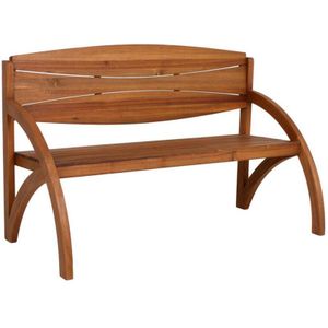 Harms - Garten Veranda Bank Länge 140 cm Terrasse Balkon Akazie geölt Sitzecke