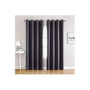Outdoor-Vorhänge, Garten, Terrasse, Pavillon, Verdunkelungsvorhang, winddicht, UV-Schutz, schimmelresistent, grau