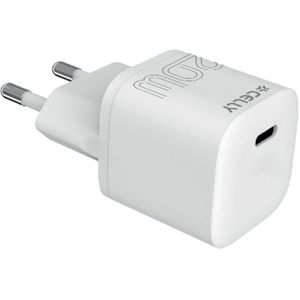 Celly - ultracompact caricabatterie da rete usb-c pd 20 w Bianco Brand