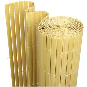 Swanew - pvc Sichtschutzmatte Sichtschutzzaun Balkon Terrasse Windschutz Sichtschutz Outdoor Balkonverkleidung Wetterfest UV-Schutz für Balkon Garten
