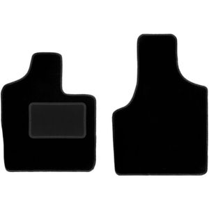 Vordere Matten schwarz für: Chrysler Grand Voyager III Minivan (2000-2008)