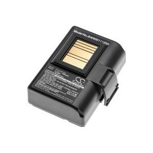 Vhbw - 1x Akku Ersatz für Zebra P1023901, BTRY-MPP-34MAHC1-01 für Drucker Kopierer Scanner Etiketten-Drucker (2600 mAh, 7,4 v, Li-Ion)