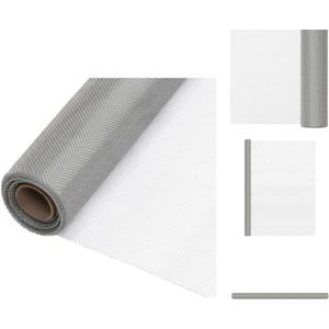 Zaunfelder - Living Fliegengitter Edelstahl 112x2000 cm Silbern - Silber