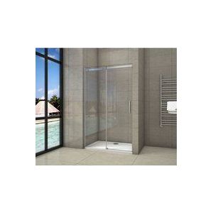 Schiebetür 6mm nano esg Nischentür 130x195cm Echtglas Duschabtrennung Duschtür Duschkabine Dusche Glastür