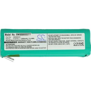 Vhbw - Akku kompatibel mit Schiller Cardiovit AT-3, E-1573 Medizintechnik (1500mAh, 9,6V, NiMH)