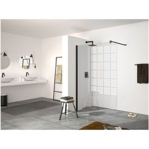 Design pure Seitenwand alleinstehend, Querbügel, esg 8mm, - Hüppe