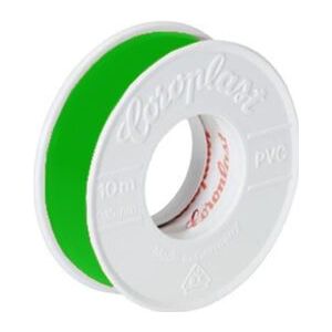 Coroplast - Elektro-Isolierband 302 0,15 mm x 25 mm x 10 m grün C1719 (12 rol)