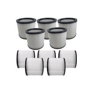 Rund-Filter Lamellenfilter Patrone für Aqua Vac Synchro 40/A, Goblin / fam 7409 p, Shop Vac 7408 p, Shop Vac Hobby Vac 1000, Shop Vac Plus 1001, Shop