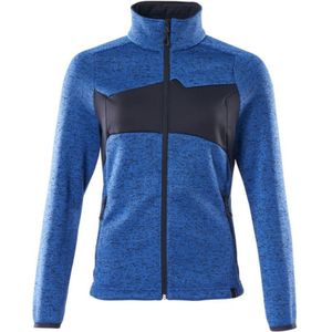 Mascot - accelerate Strickpullover mit Reißverschluss, Damenpassform 18155 Gr. l azurblau/schwarzblau
