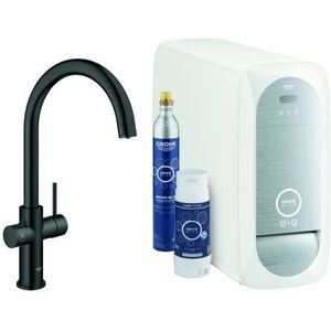 Grohe - Blue Home C-Auslauf Starter Kit,Bluetooth/WIFI, velvet black 314551