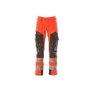 Hose mit Knietaschen 19079-511-22218 Gr. 82C54 hi-vis rot/dunkelanthrazit - Mascot