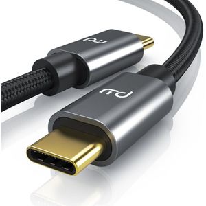 Primewire USB C 3.2 Kabel Gen 2x2-100W PowerDelivery Ladekabel - Datenkabel 20 Gbit/s - Schnellladekabel - USB 3.2 Gen2x2 - Nylonummantelung - 0,5m