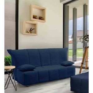 Schlafsofa Allegra, 3-Sitzer-Sofa, 100% Made in Italy, Wohnzimmersofa mit Trolley-Öffnung, aus gepolstertem Stoff, inklusive Kissen, Cm 165x90h85,