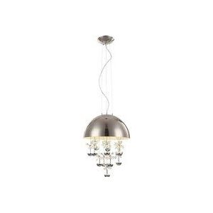 Led Hänge Leuchte Kristall Blumen Pendel Lampe Ess Zimmer Beleuchtung Decken Strahler Globo 15998