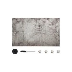 Magnettafel Wandmontage Glas 100x60 cm