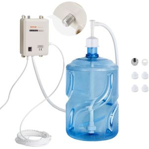 Vevor - Pumpsystem für Flaschenwasserspender, 5-Gallonen-Spendersystem, automatischer elektrischer Wasserspender, Wasserkrugpumpe mit Einzeleinlass,