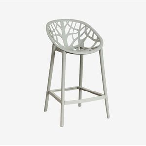Packung mit 2 hohen Ores-Hockern Grün Caqui ↑65 cm - Sklum