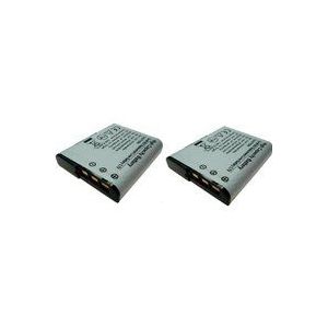Trade-shop - 2x Kamera Li-Ion Akku 1100mAh ersetzt NP-BG1 NP-FG1 NP-BG-1 NP-FG-1 für Sony Cybershot DSC-H3 DSC-H7 DSC-H9 DSC-H10 DSC-H20 DSC-H50