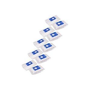 vhbw 50x Staubsaugerbeutel kompatibel mit AEG/Electrolux XXL TT 11 Ergospace Staubsauger - Mikrovlies, 28cm x 17,5cm, Blau, Weiß