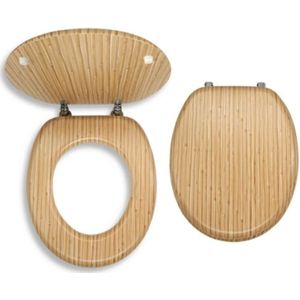 Novaservis Prestige - WC-Sitz, Holz furniert WC/BAMBUS