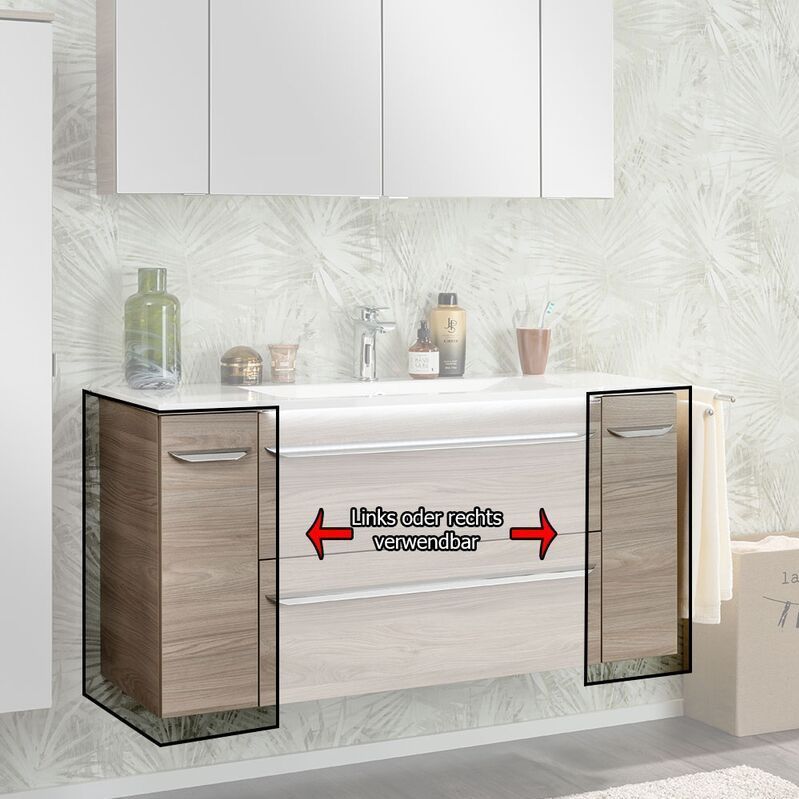 Luxor Unterschrank Apothekerauszug - 20cm Art.Nr: - Fackelmann