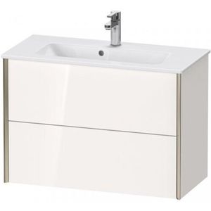 Durait XViu 4179 Waschtischunterbau wandhängend, 2 Schubkästen,