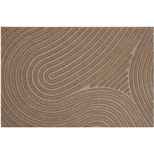Waterhog - Fingerprint - Droogloopmat - Camel - 55x85 cm