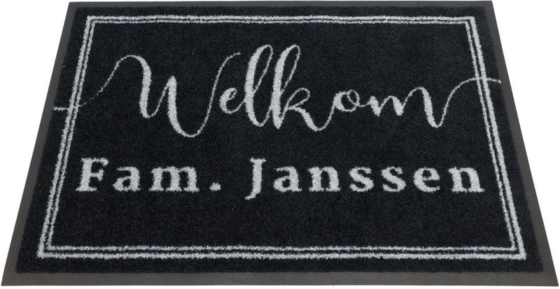 Gepersonaliseerde deurmat - Welkom