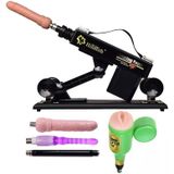 Pakket Stormi Seksmachine Hismith Basic Met dildo en vele extra's